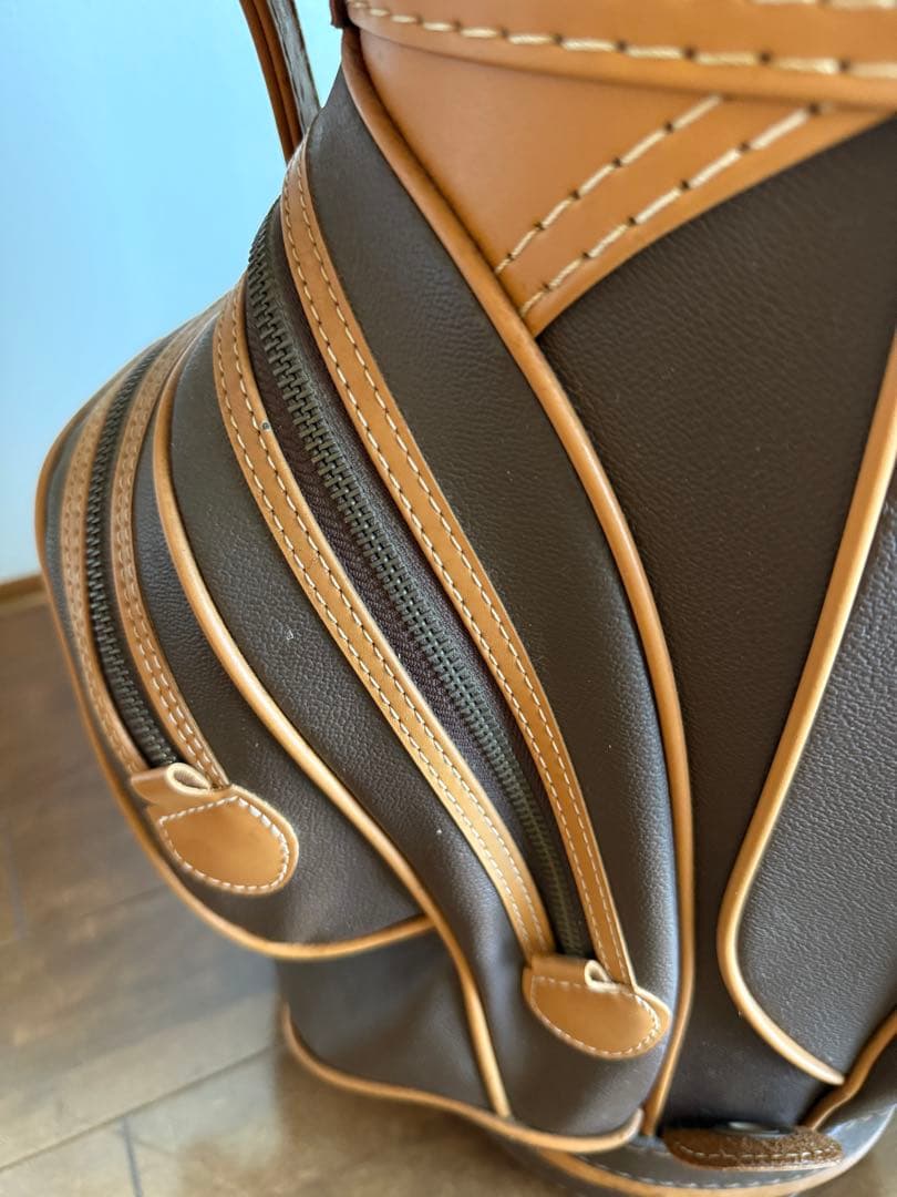 トラサルディ合成皮革 キャディバッグ