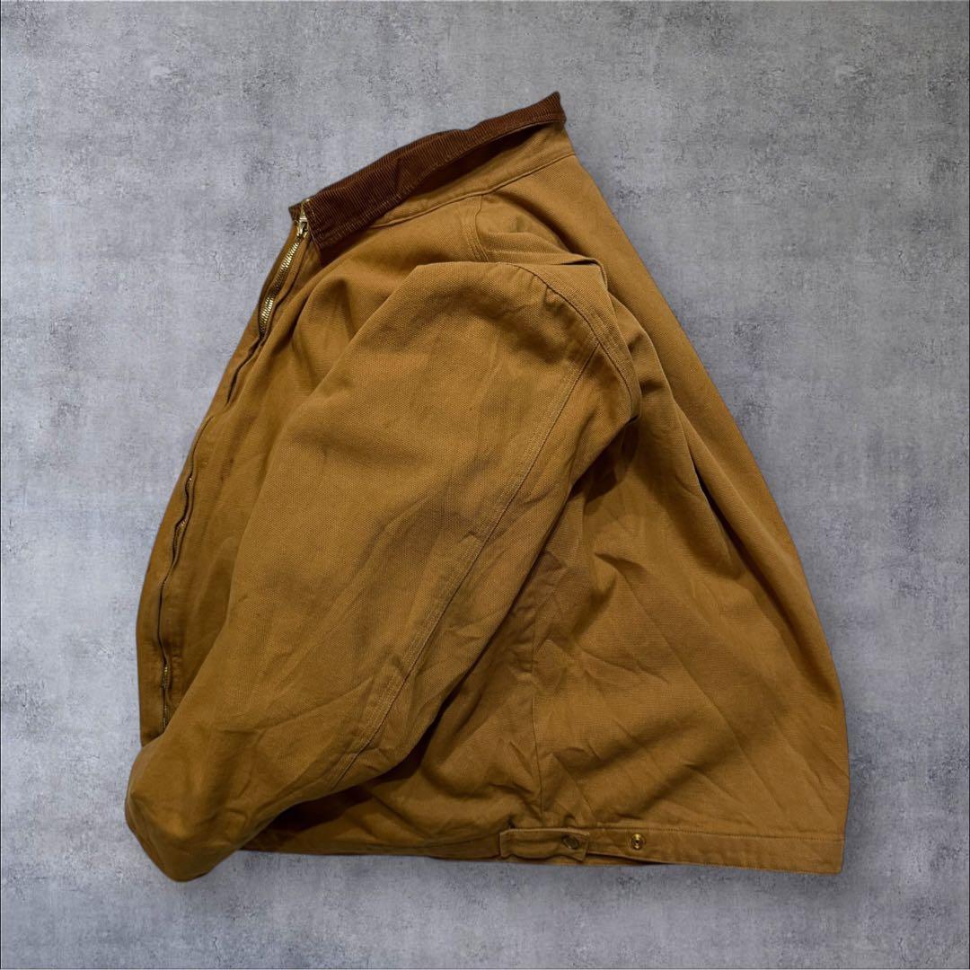 『漢』燃堂ダック地デトロイトジャケットコーデュロイ襟ヴィンテージ古着雰囲気