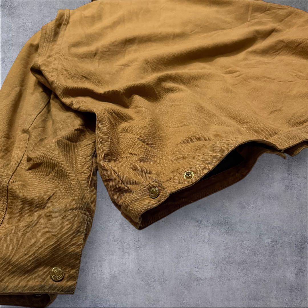 『漢』燃堂ダック地デトロイトジャケットコーデュロイ襟ヴィンテージ古着雰囲気