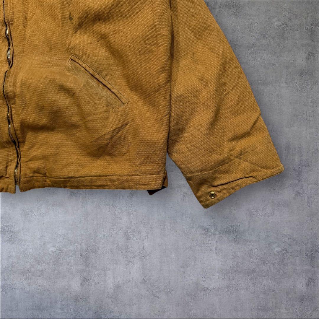 『漢』燃堂ダック地デトロイトジャケットコーデュロイ襟ヴィンテージ古着雰囲気