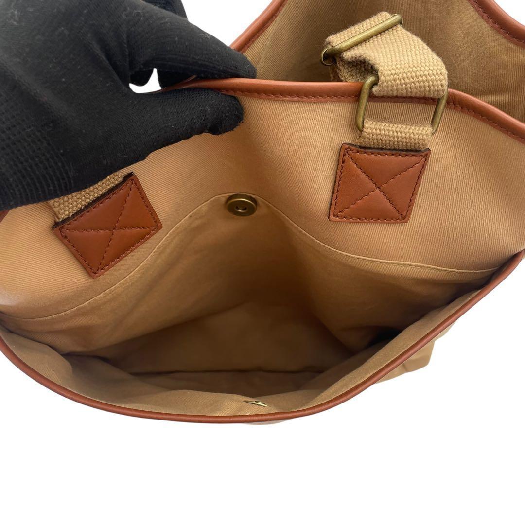 【希少】ラルフローレン トートバッグ ビーントート ショルダーバッグ 大容量