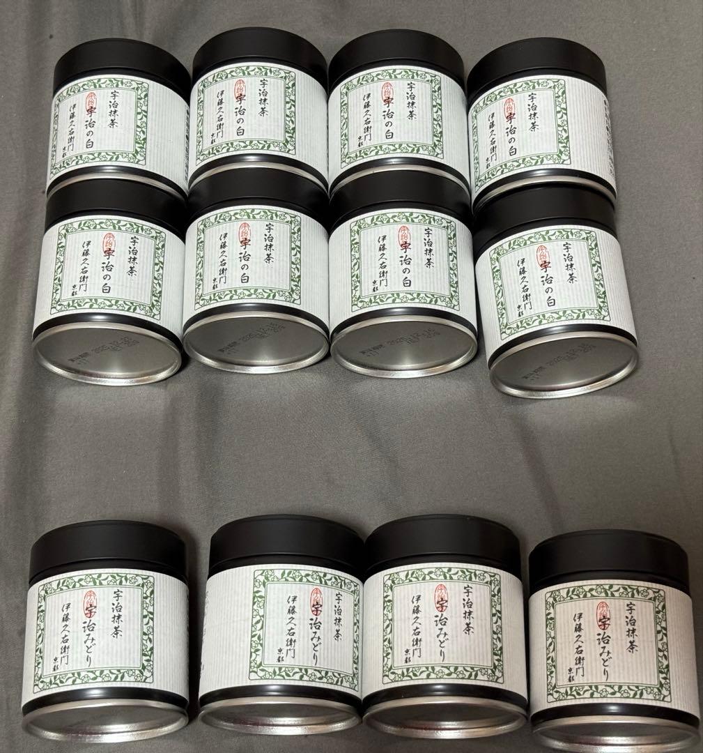 Itohkyuemon 伊藤久右衛門 宇治抹茶 12缶セット