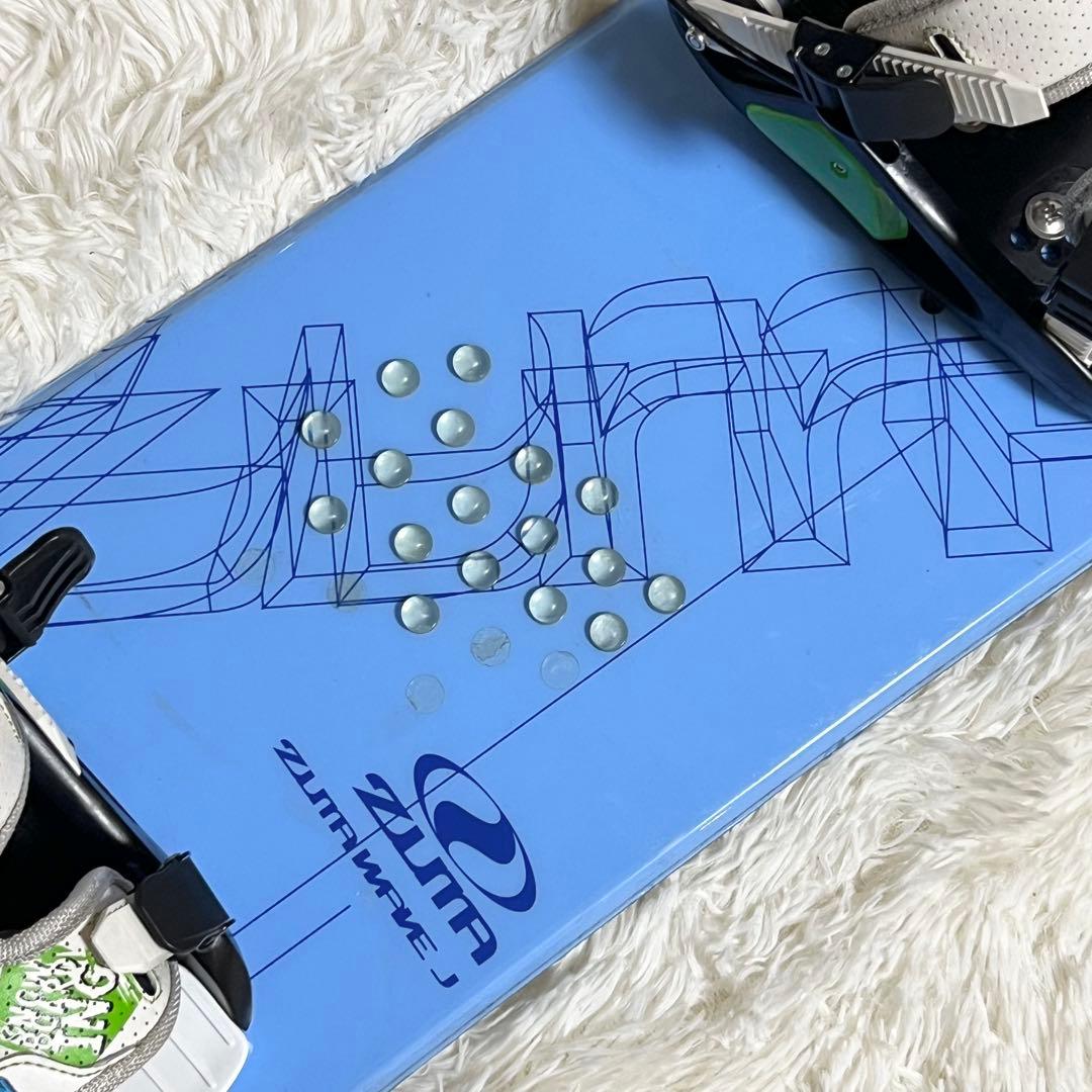 【3点セット】スノーボード ジュニア ZUMA ツマ WAVE J 118