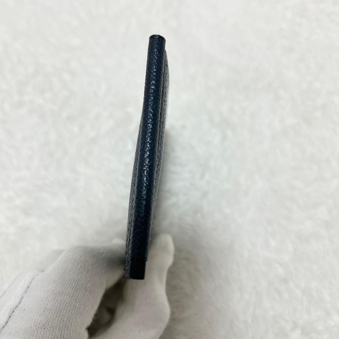 【未使用】ヴァレクストラ　マネークリップ　札入れ　ネイビー