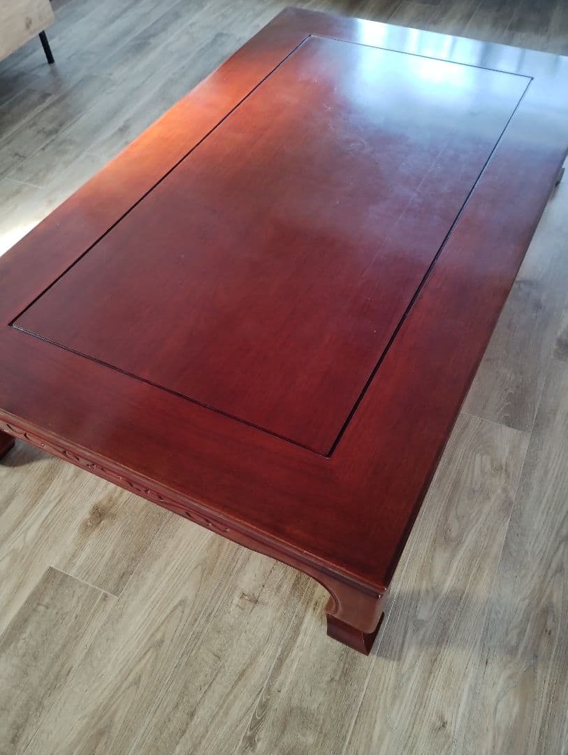 カリモク家具　座卓　和モダン　レトロ