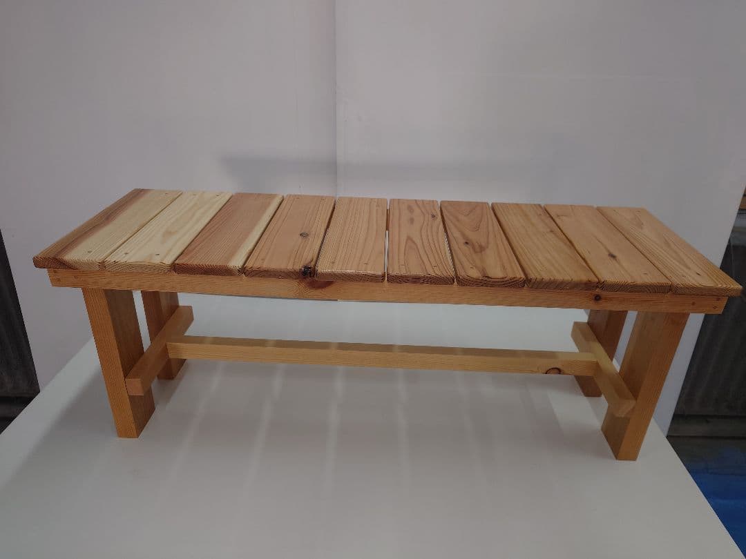 木製ベンチ　ハンドメイド
