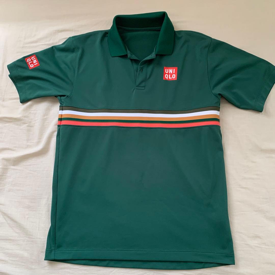 UNIQLO ユニクロ ポロシャツ　上下　錦織圭 全仏オープンモデル