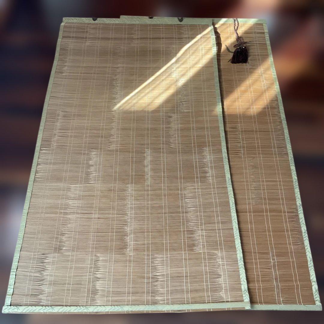 お座敷すだれ、２幅