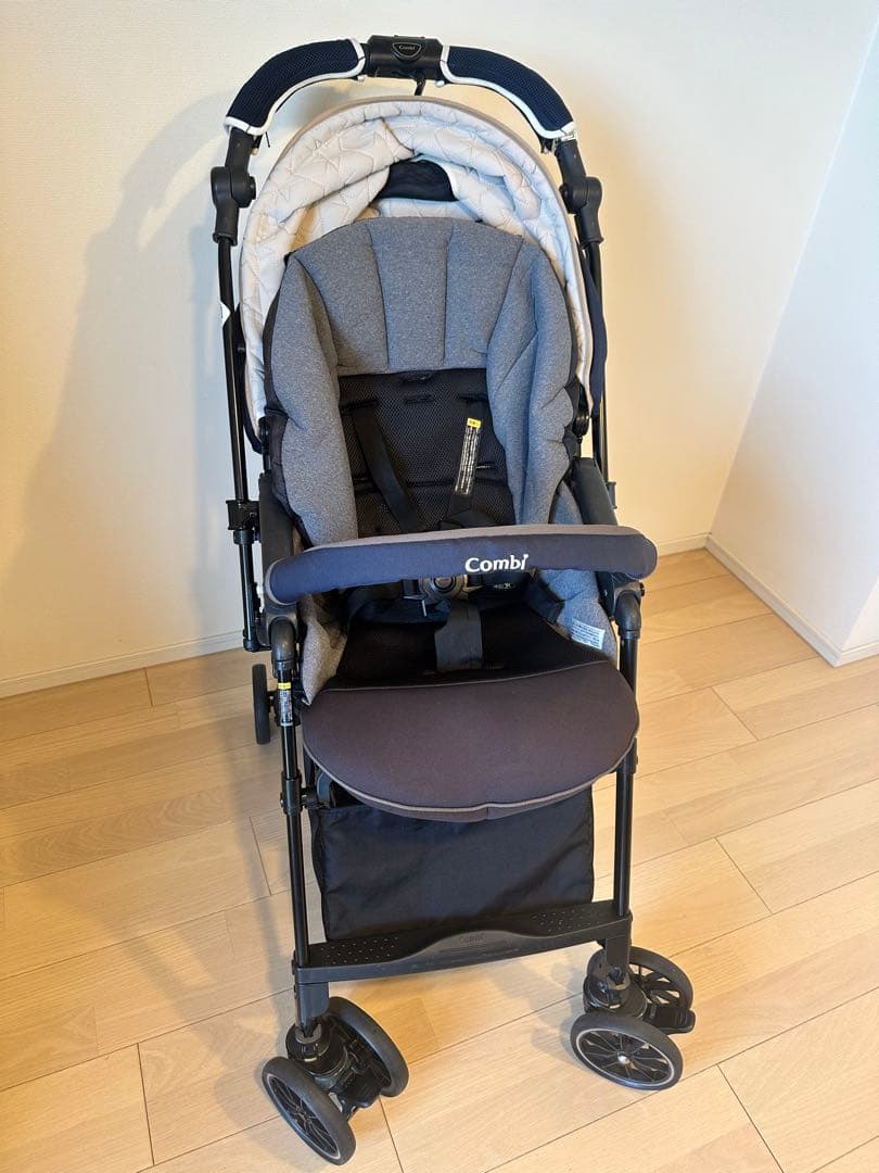 コンビ スゴカルα 4キャス エッグショック HU ベビーカー