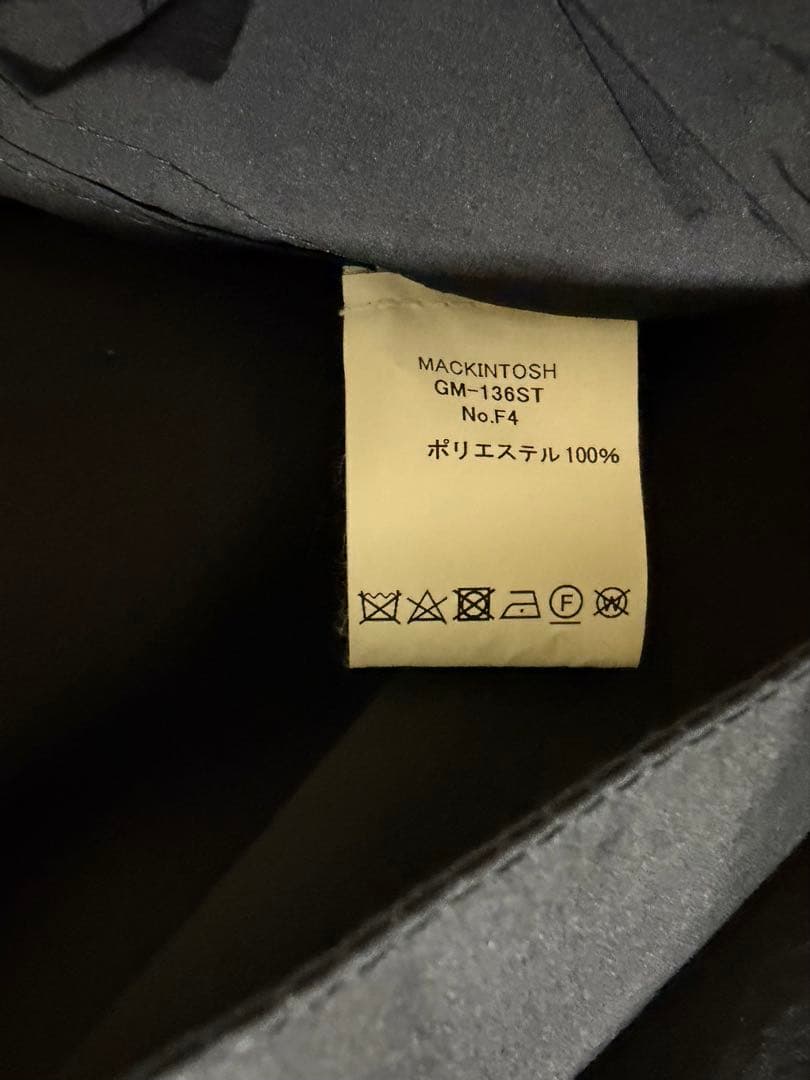 MACKINTOSH ステンカラーコート GM-136ST