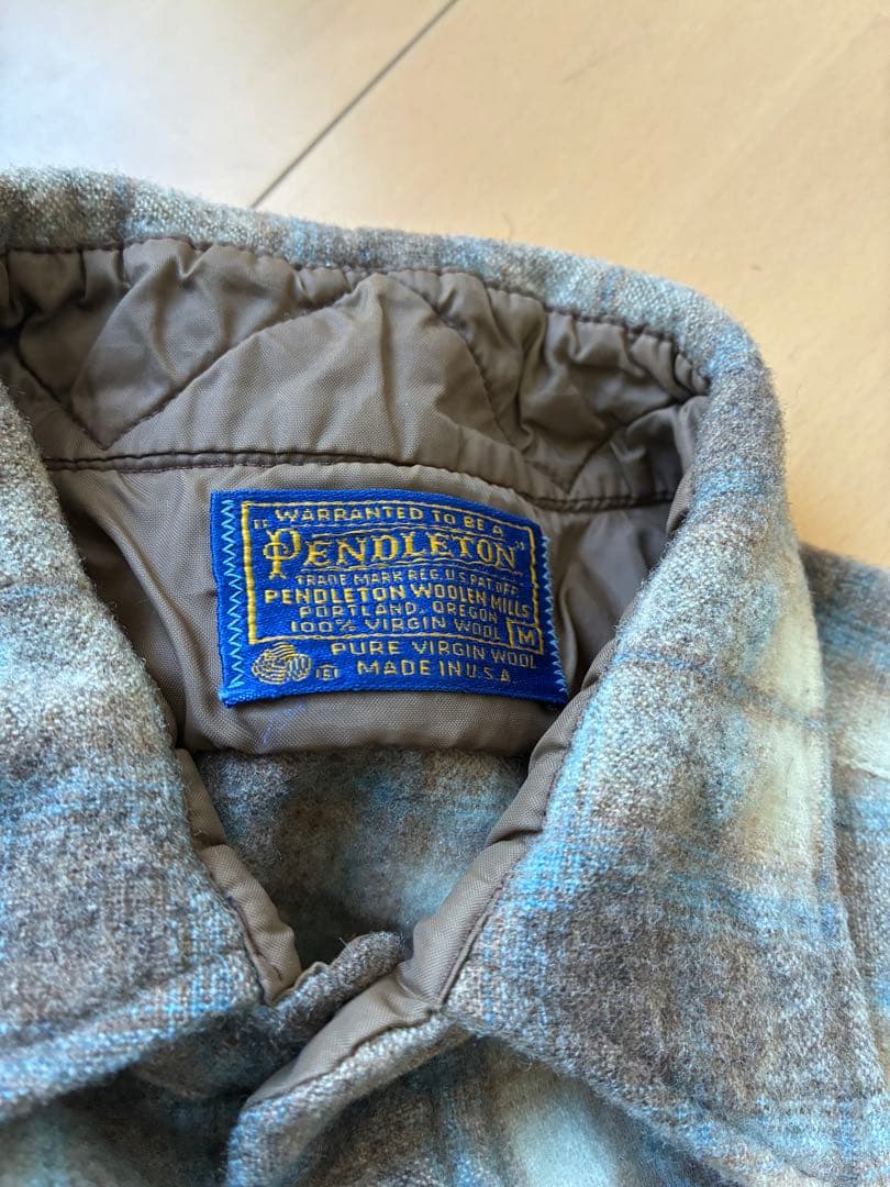 70s ビンテージ pendleton ペンドルトン ウールシャツ USA