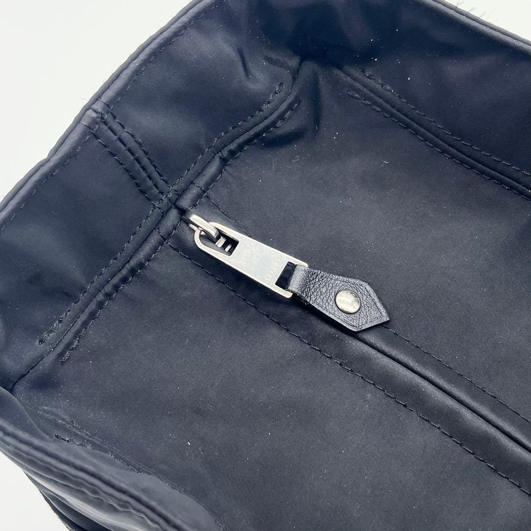 HERMES エルメス アカプルコPM トートバッグ ブラック ナイロン 廃盤