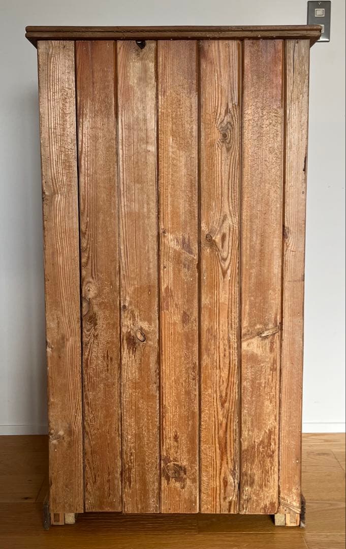 [最終お値下げ]アンティークパイン キャビネット 引き出し付き