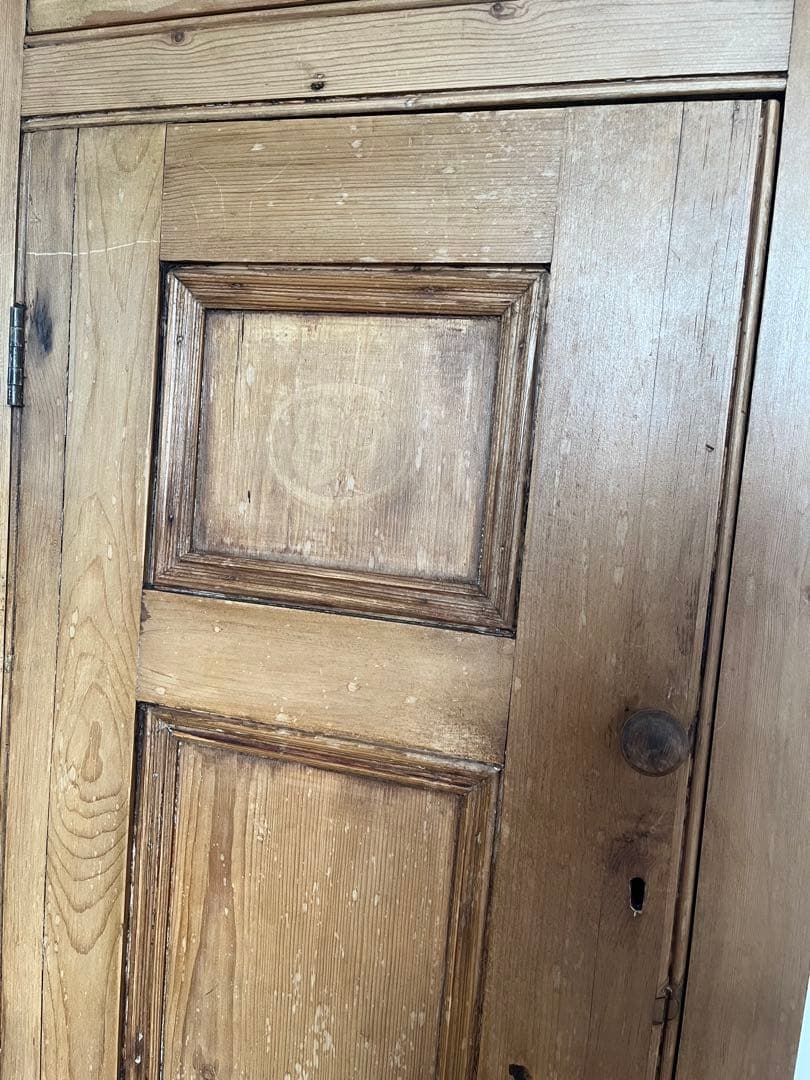 [最終お値下げ]アンティークパイン キャビネット 引き出し付き