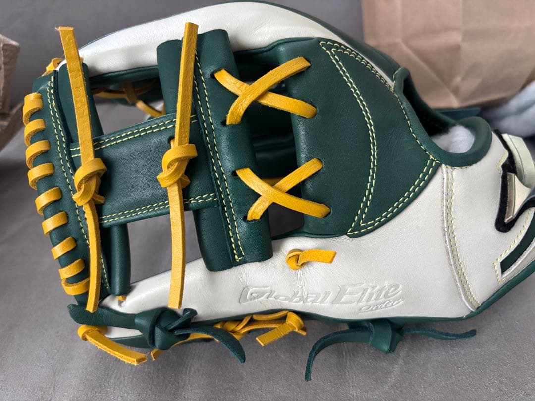 三連休特価　ミズノ　グローバルエリート　軟式グローブ　左投げ　内野手用　左