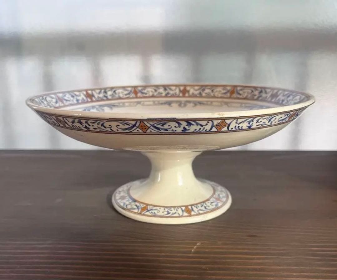 フランス　アンティーク　クレイユモントロー　COLBERT　コンポティエ