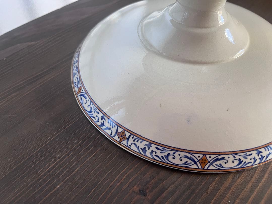 フランス　アンティーク　クレイユモントロー　COLBERT　コンポティエ