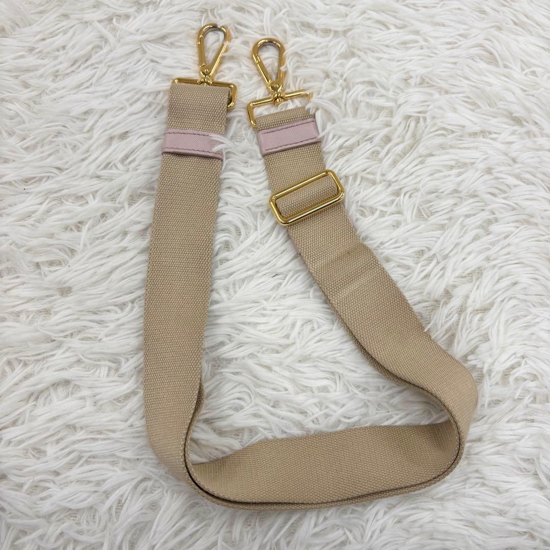 PRADA プラダ カナパ Sサイズ 2way トートバッグ ピンク キャンバス