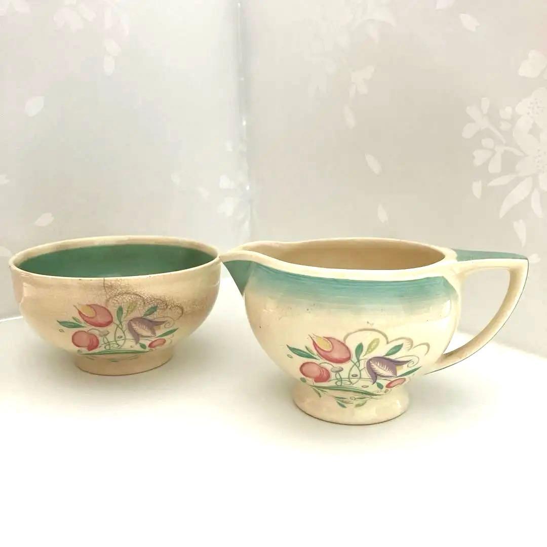 ドレスデンスプレイ　ミルクジャグ＆シュガー スージークーパー