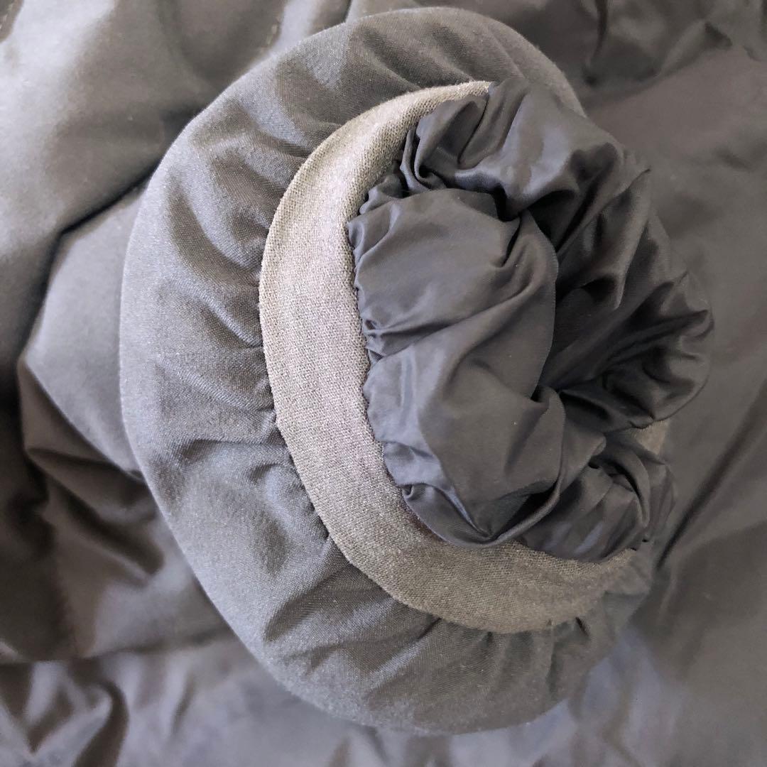 DANTON ダントン　ナイロンストレッチタフタ ミドルダウンフードジャケット