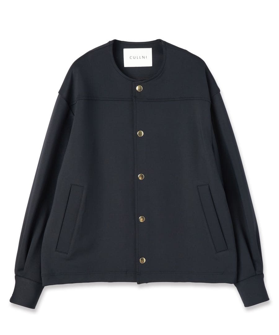 CULLNI 25aw ボタンジャケット　ネイビー
