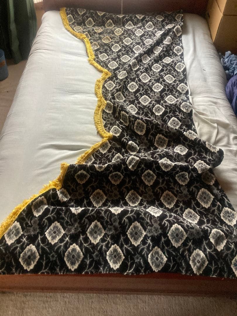 ファイブスターギガ　ハイルーフ用　特注　五右衛門大花束　ブラック　大型トラック