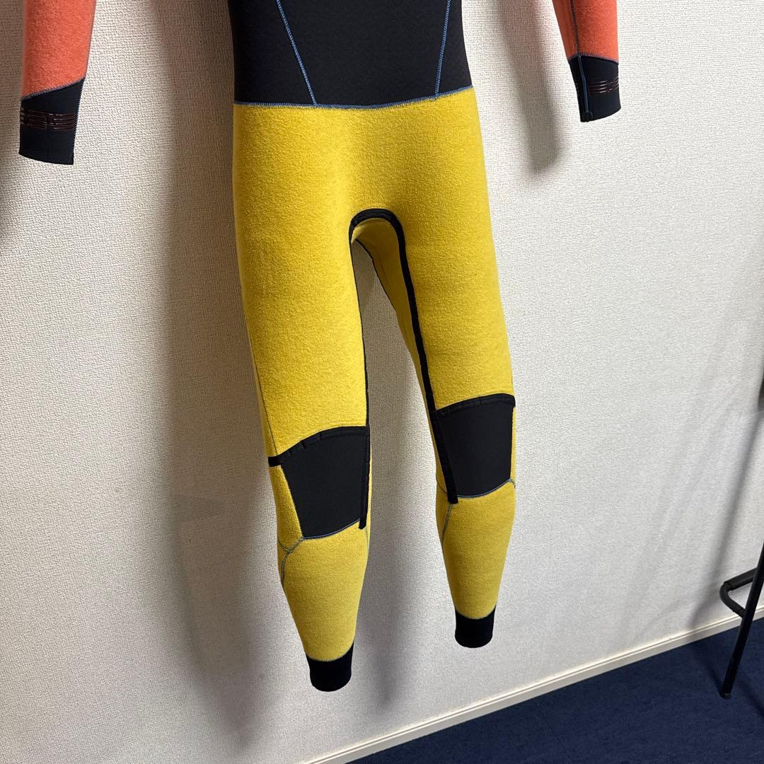 美品　日本製_Hurley ロンハーマン　ウエットスーツセミドライ4mm/3mm