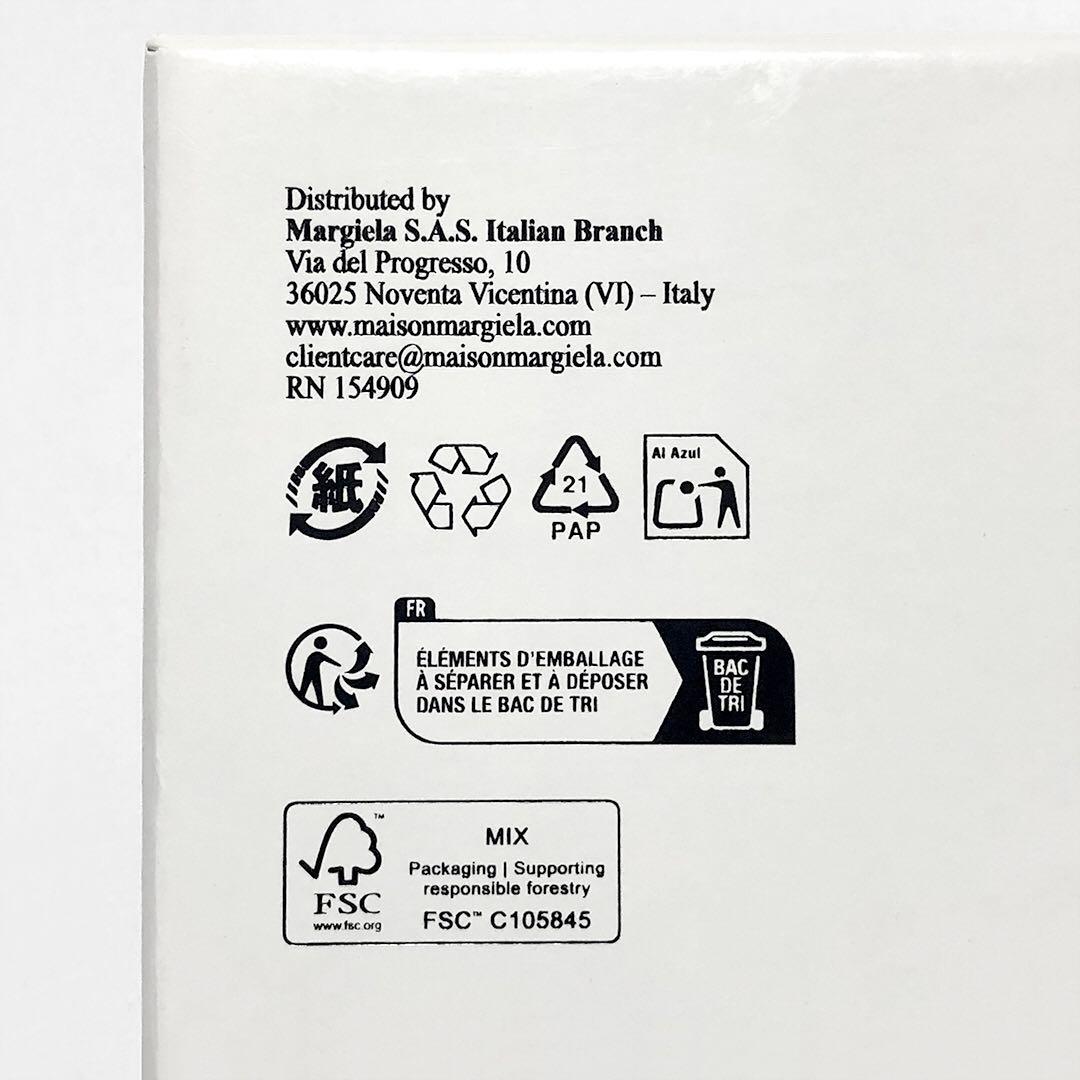 【新品未使用】メゾンマルジェラ バイフォールドウォレット 財布 黒