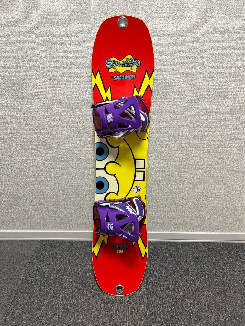 早い物勝ち！　スポンジボブ ボード 100cm ＋burtonバイン