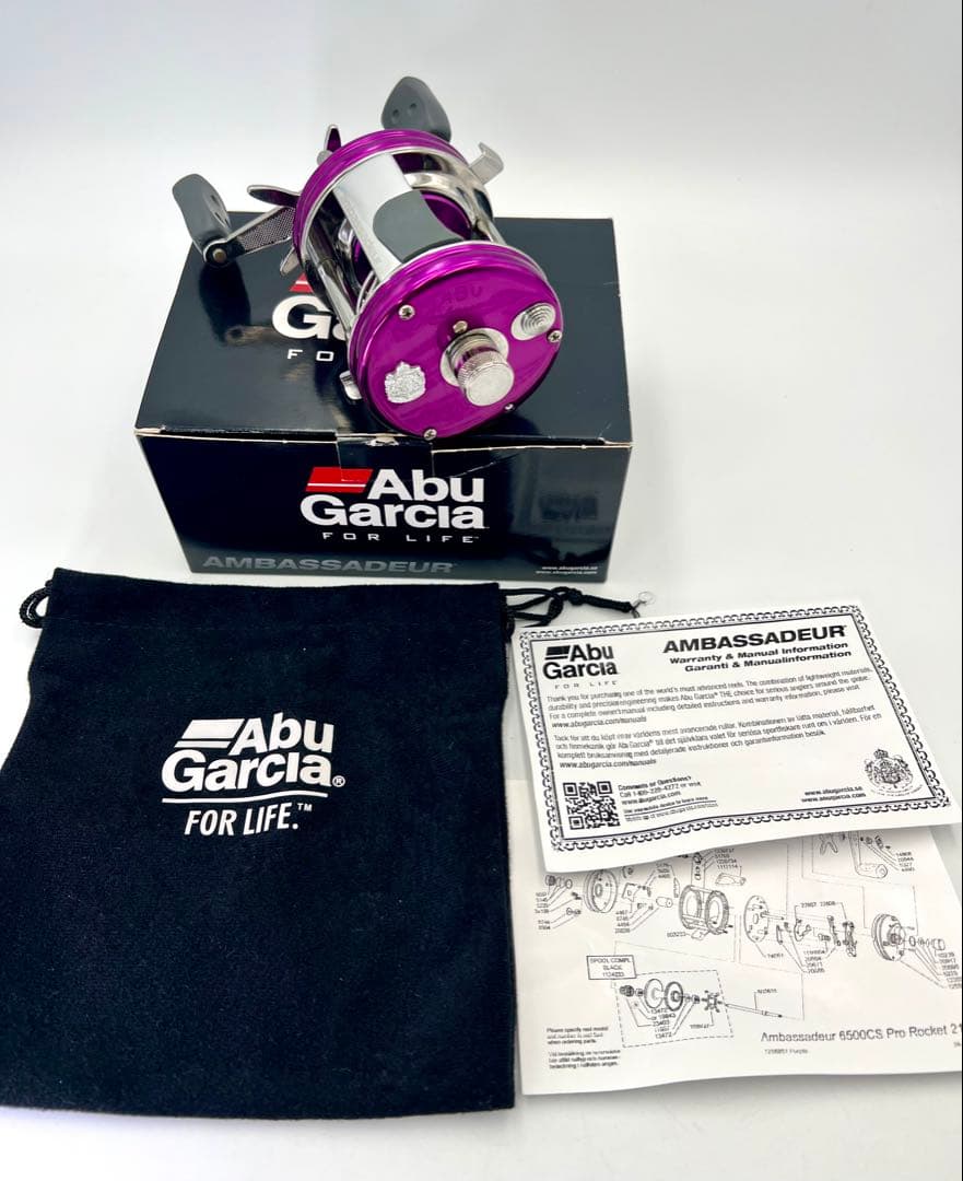 ABU アンバサダープロロケット 6500CS ヴァイオレット