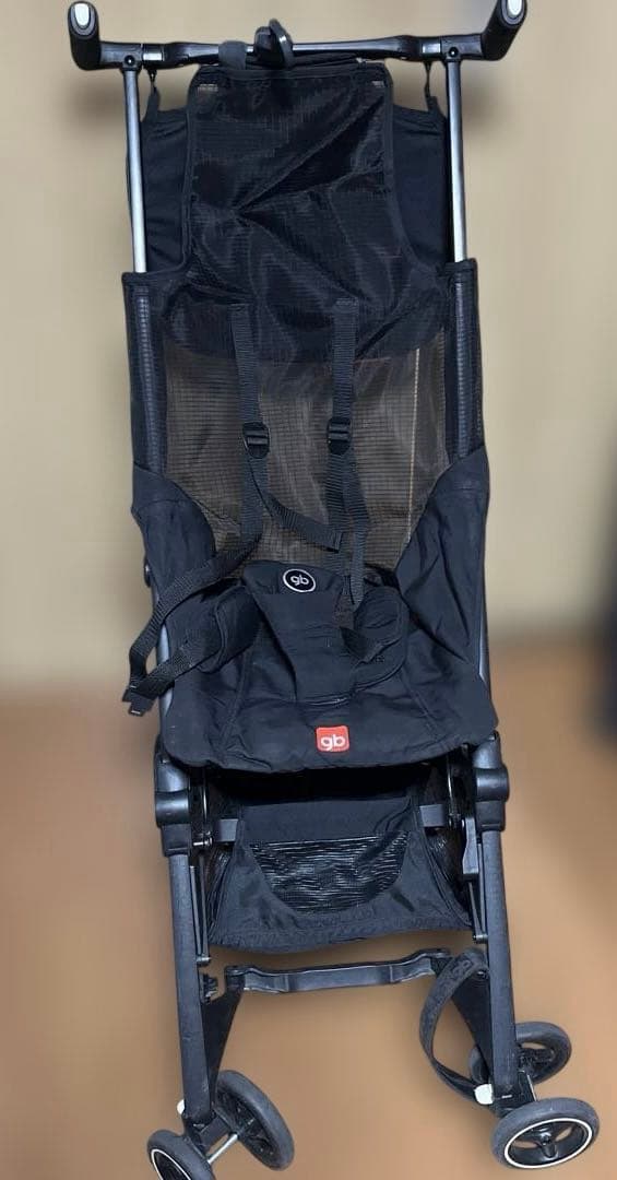 お得　ポキット　ブラック ベビーカー　機内持ち込み可　箱あり