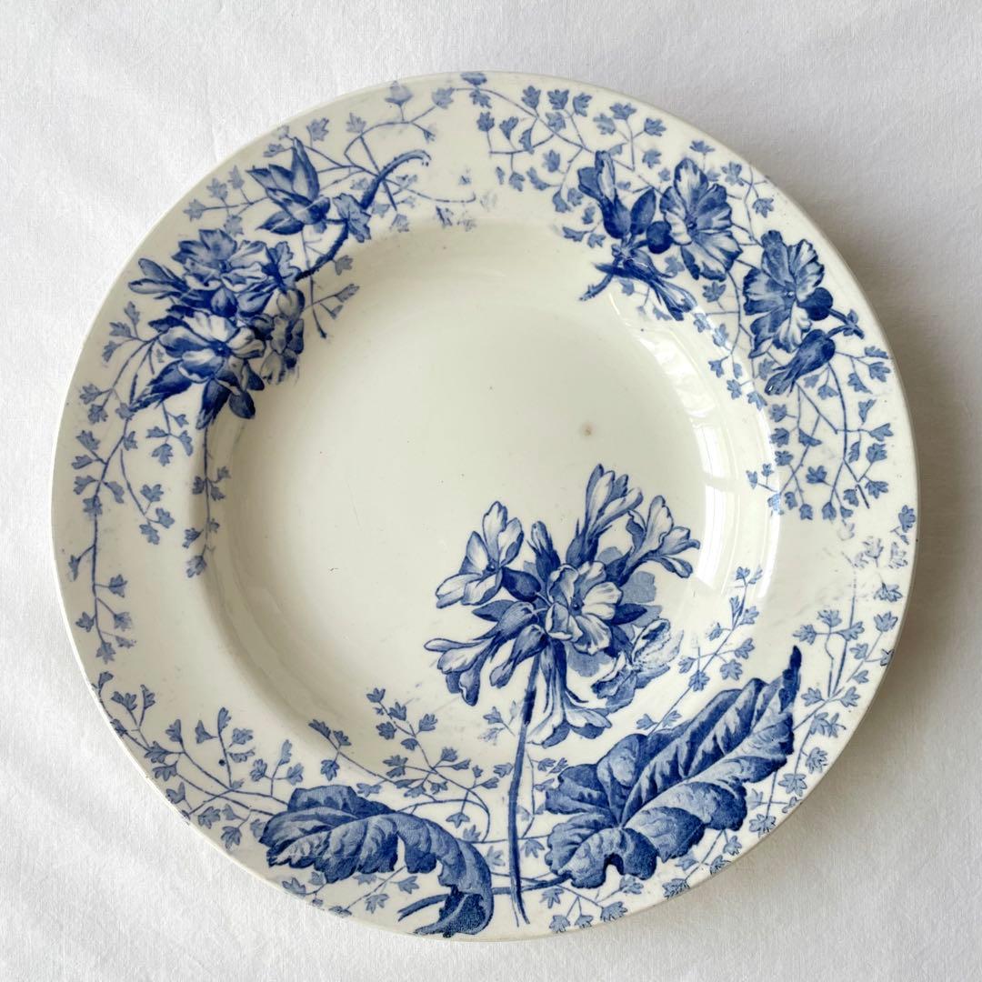 フランス アンティーク クレイユモントロー Primevre サクラソウ