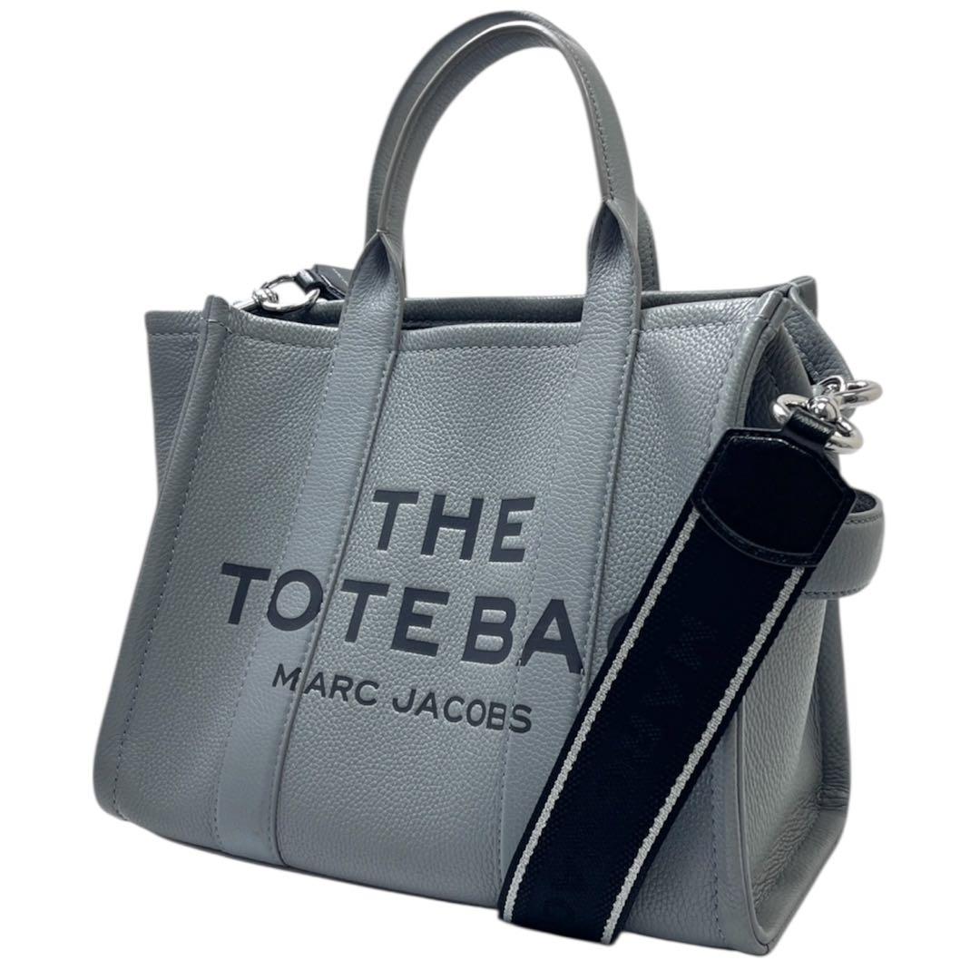 MARC JACOBS マークジェイコブス 2way トートバッグ グレー