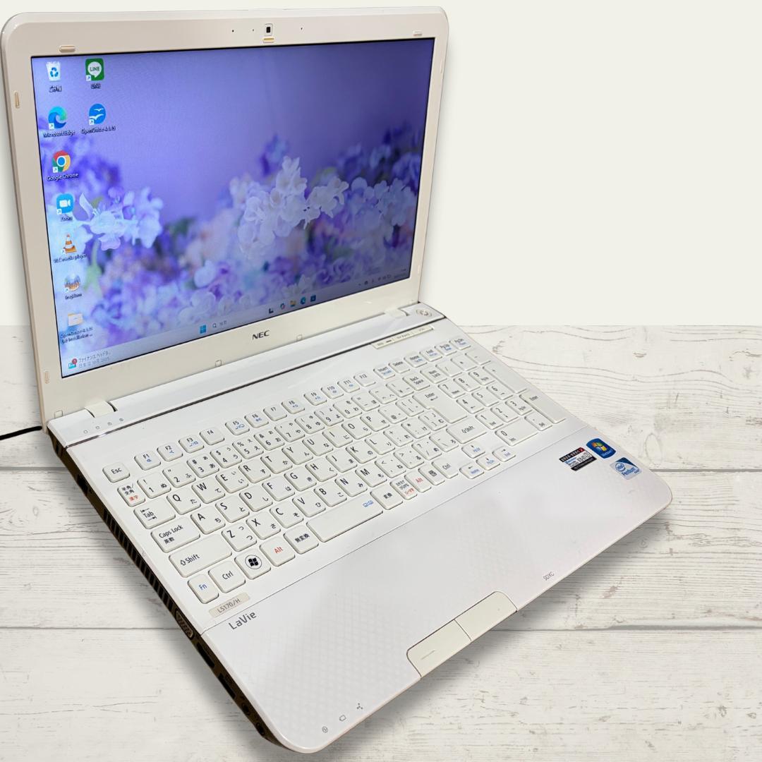 NEC LaVie｜初心者さんにやさしい✨すぐ使えるホワイトノートPC