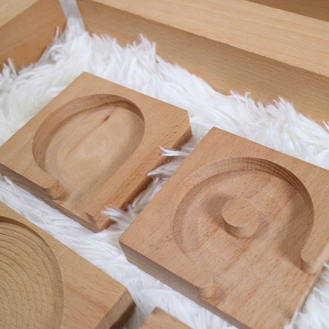 m. 小さな大工さん ビー玉ころがし 積み木 手押し車 セット 知育玩具