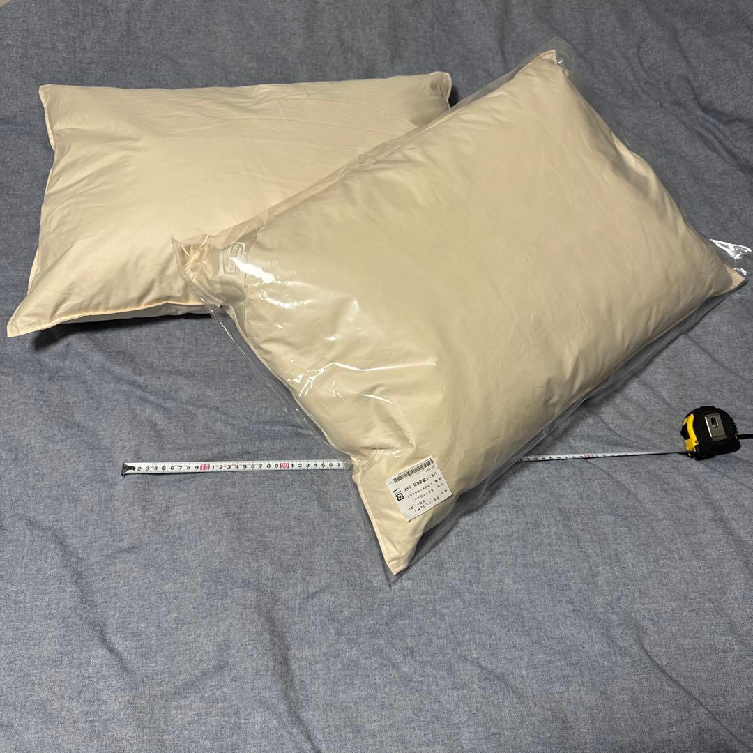 未使用　シモンズ　デラックスフェザーピロー