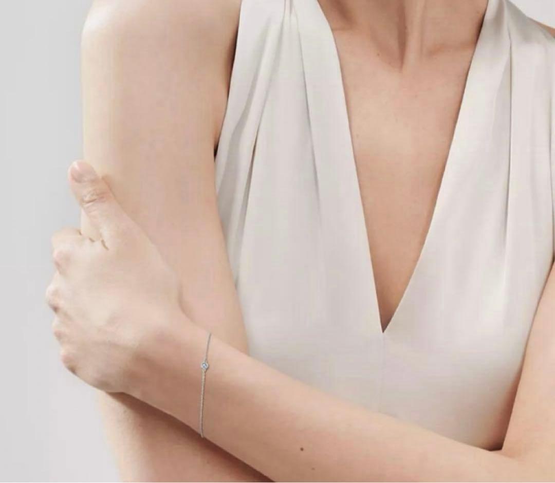 ティファニー　エルサ　カラー バイ ザ ヤード アクアマリン ブレスレット