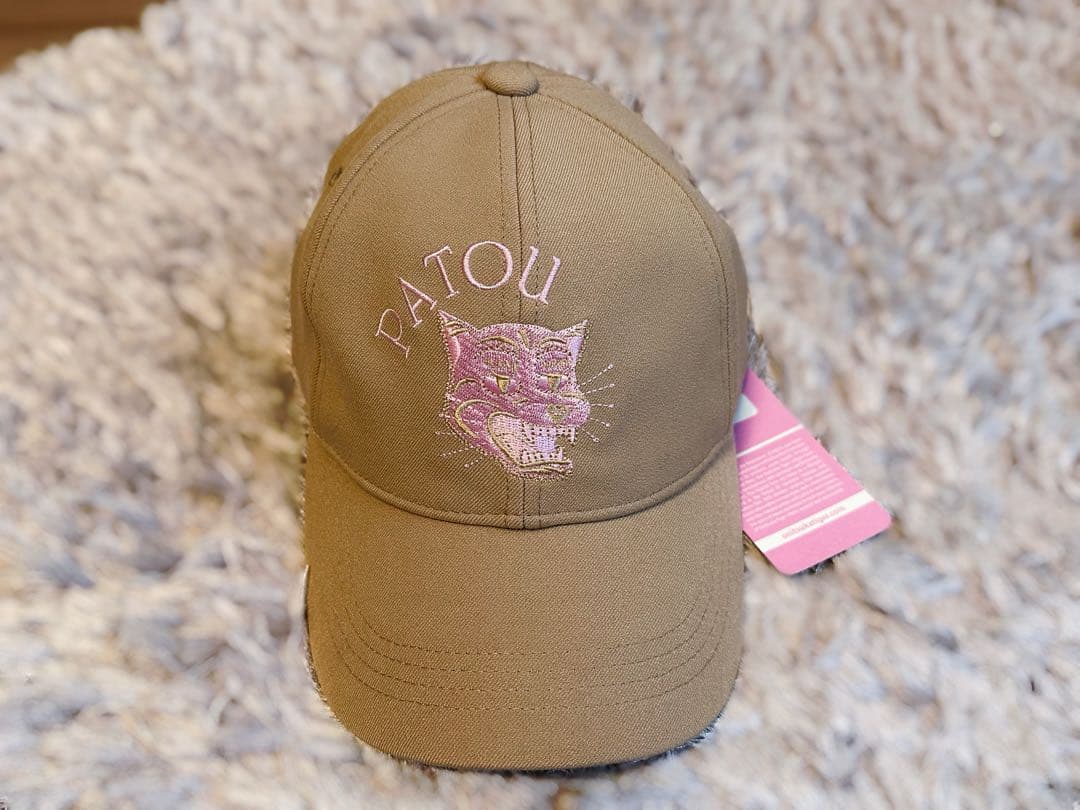 PATOU x Onitsuka Tiger オニツカタイガー×パトゥ　キャップ