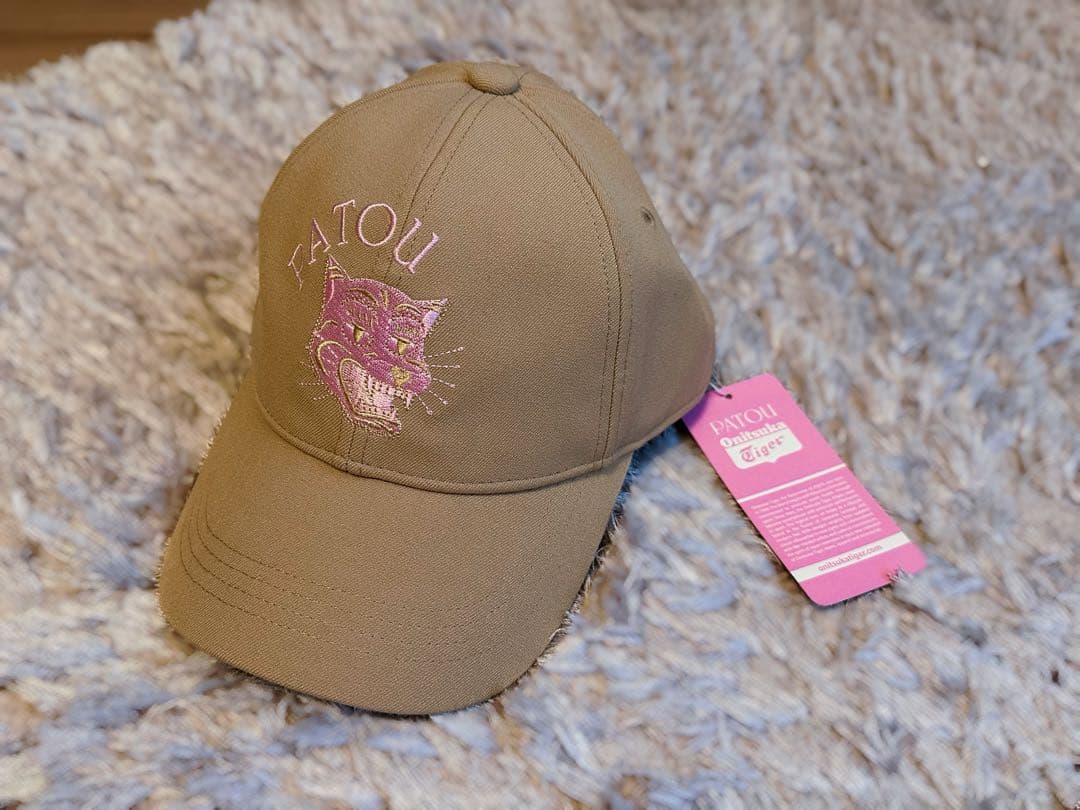 PATOU x Onitsuka Tiger オニツカタイガー×パトゥ　キャップ