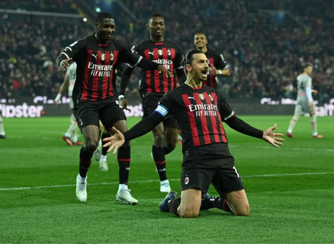 22-23 ミラン　イブラヒモヴィッチ　選手支給用　ユニフォーム　ラストゴール