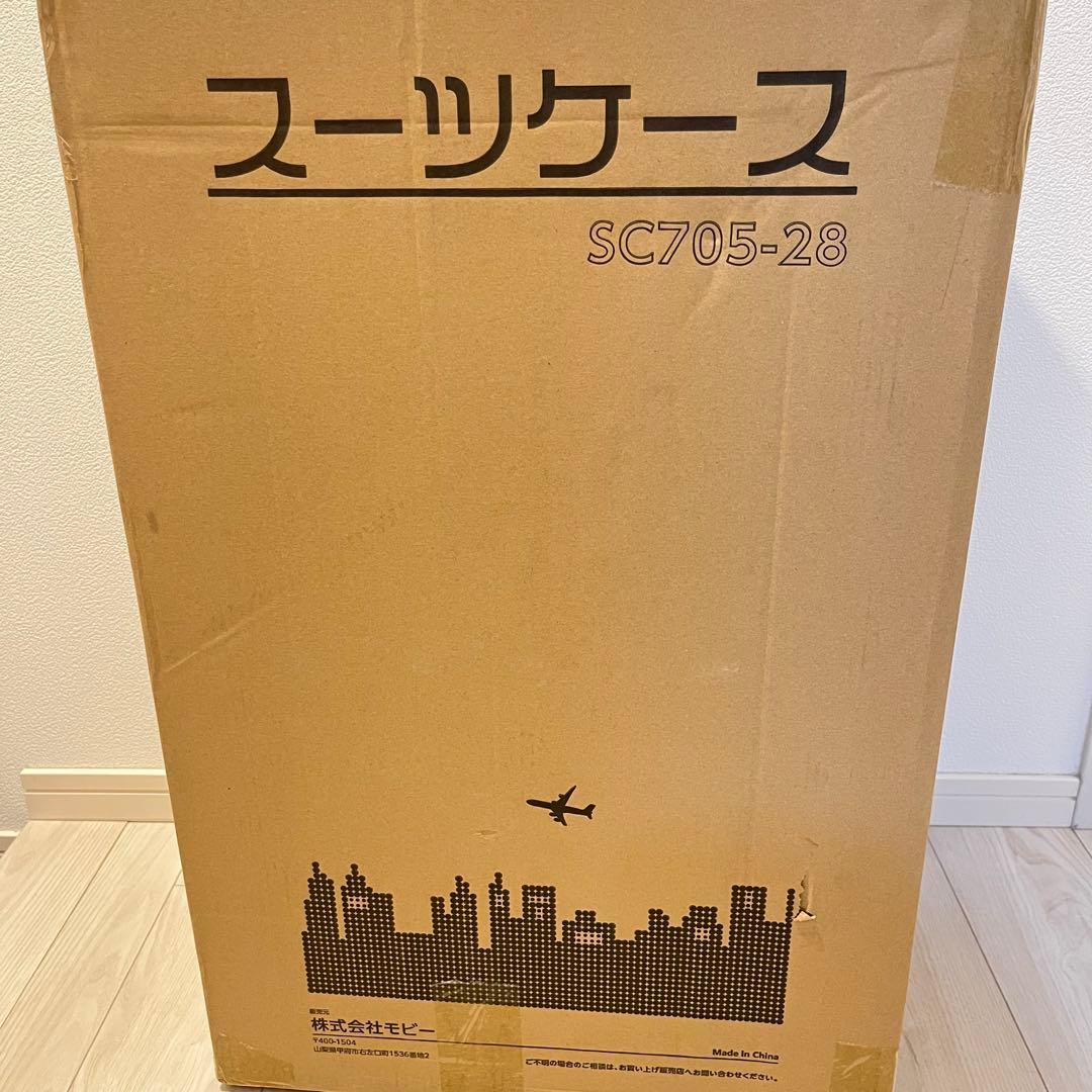 大容量 スーツケース 本体 激安 高品質 Lサイズ　93L 軽量 旅行 シルバー