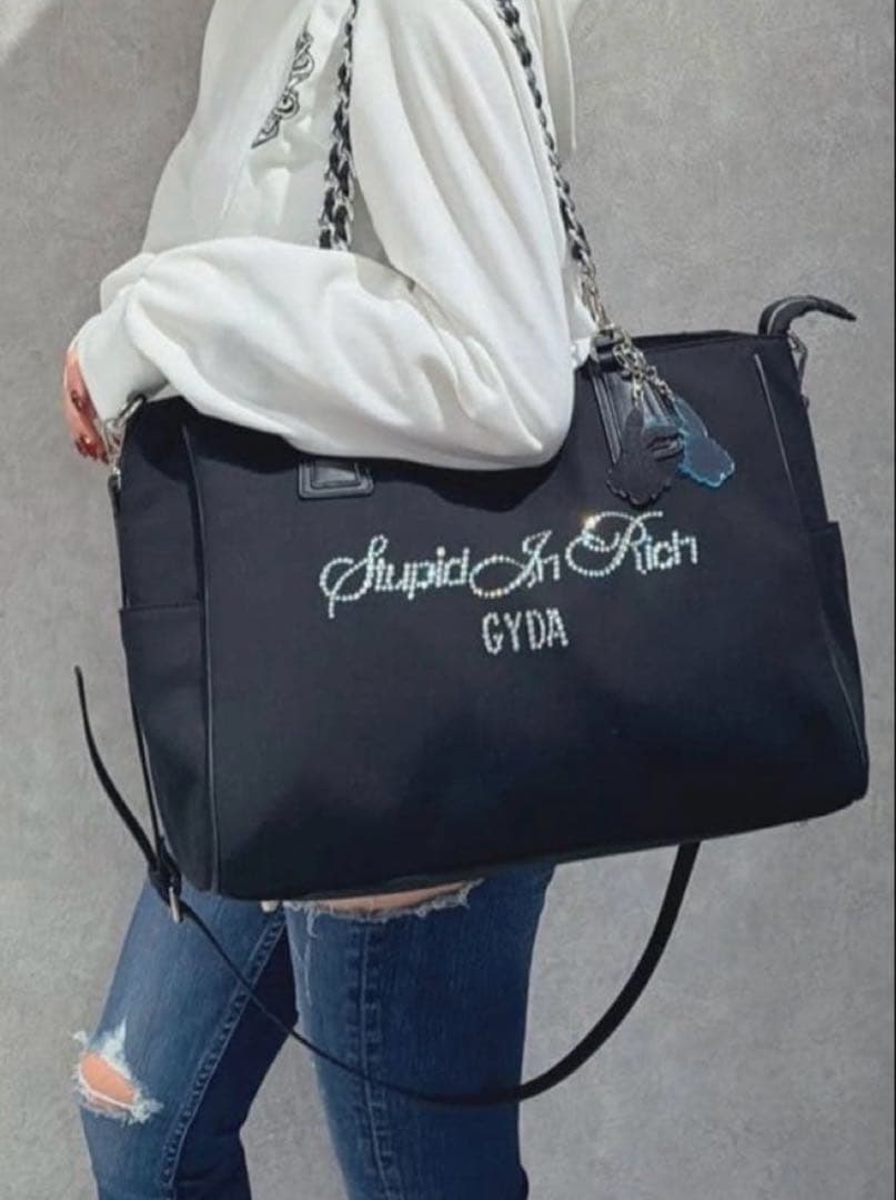 店舗限定 GYDA トートバッグ ノベルティ ブラック