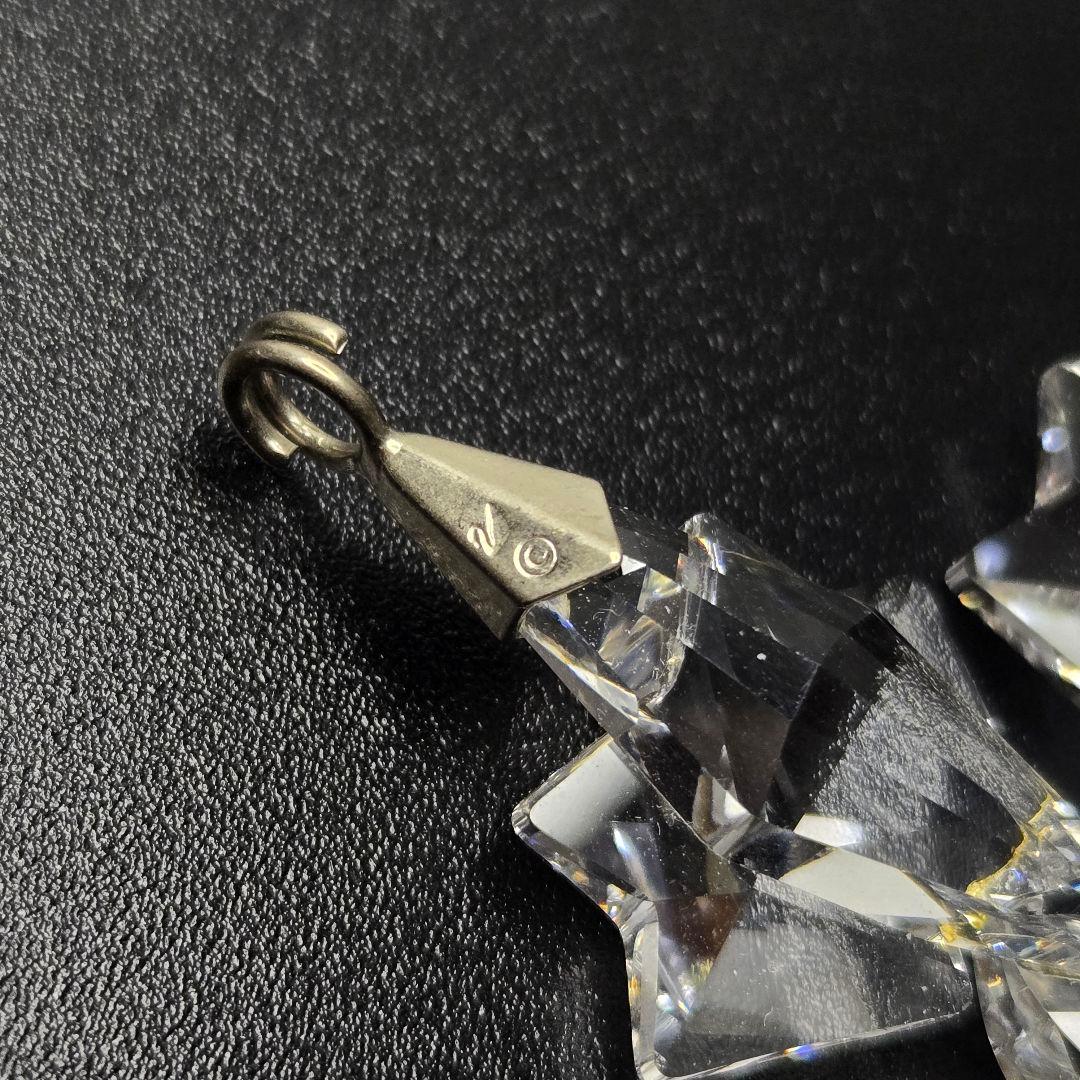 【最強品質】スワロフスキー製 スノーオーナメント＊約30.16g＊