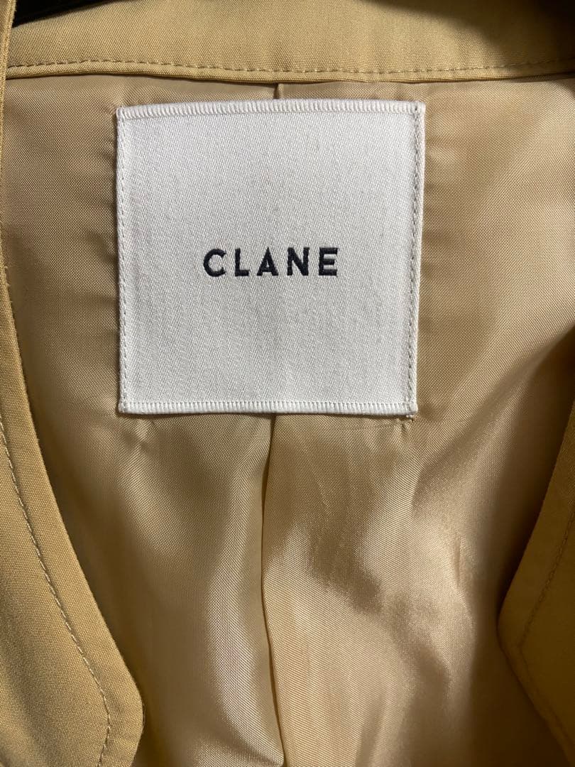 ジャケット・アウター CLANE 2WAY SQUARE SLEEVE TRENCH COAT