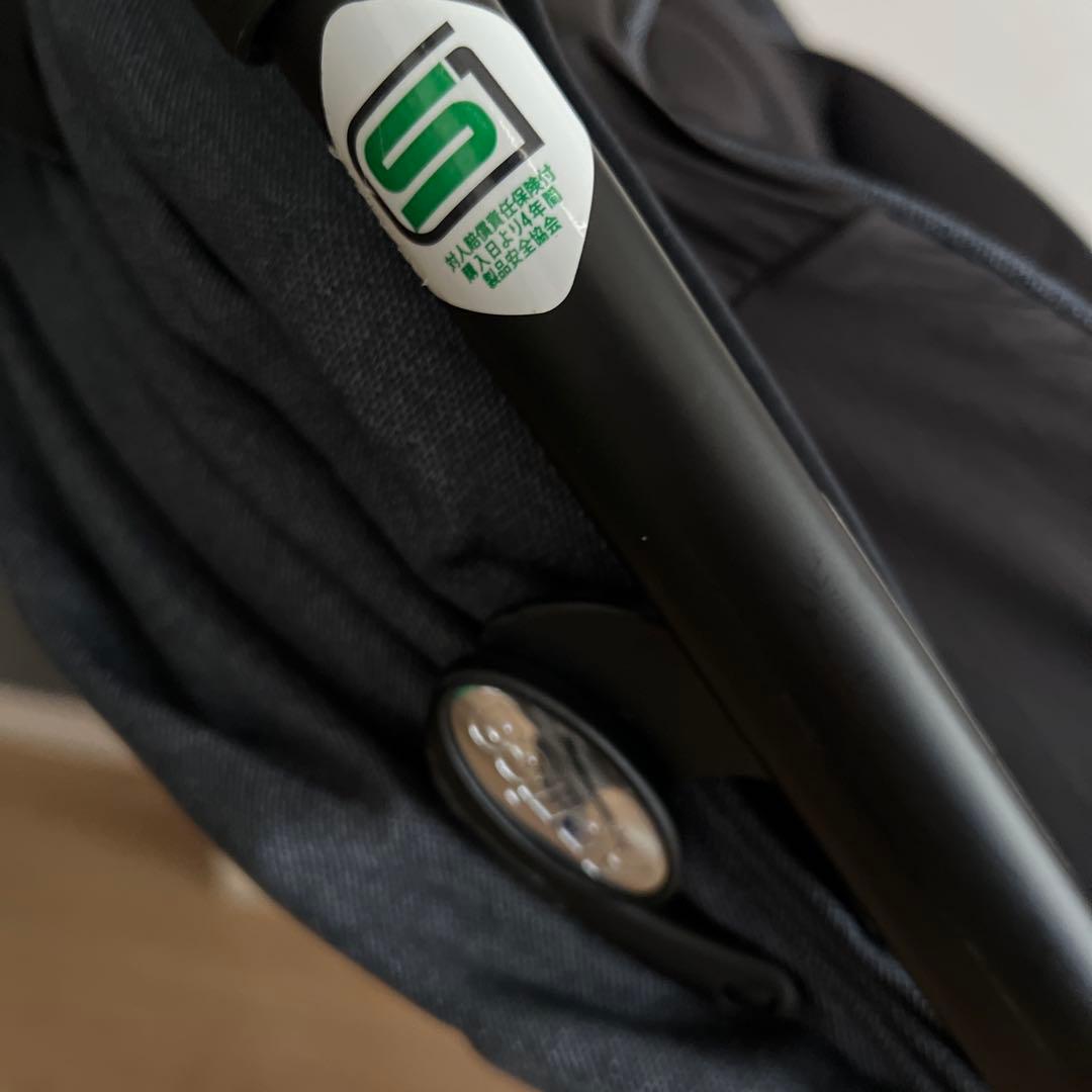 【良品】最上位モデル　ラクーナクッションフリー　ネイビー　ベビーカー　アップリカ