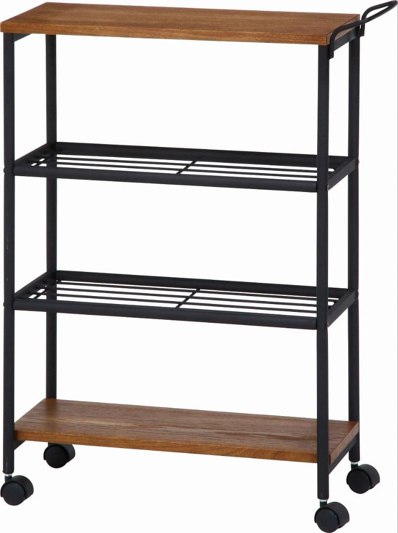 《新品・送料無料》ワゴン4段 レアル