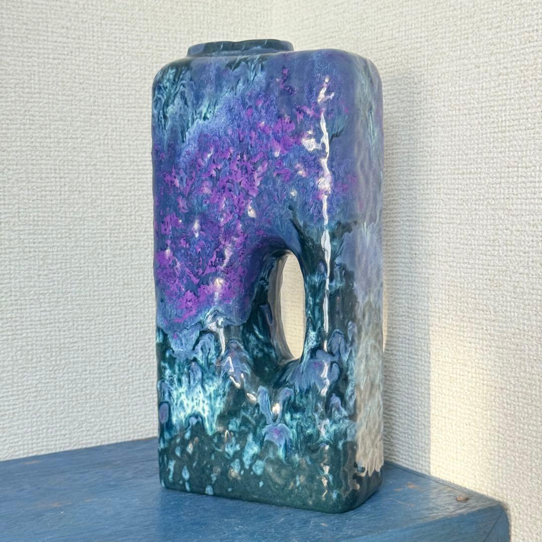 marei 26cm fat lava ファットラバ 花瓶 ミッドセンチュリー