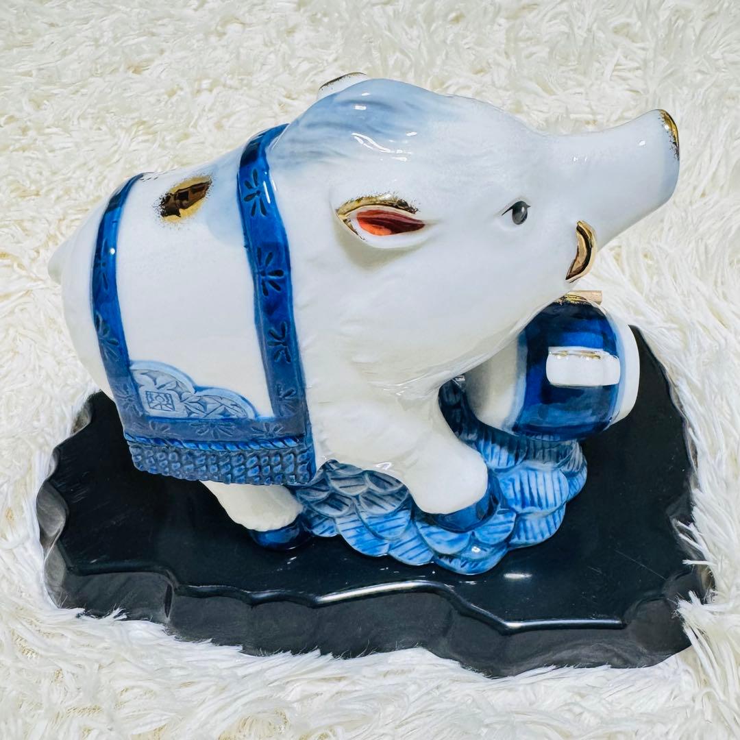 招福干支 置物 薬師窯 巳 卯 寅 丑 亥 インテリア 小物 陶器