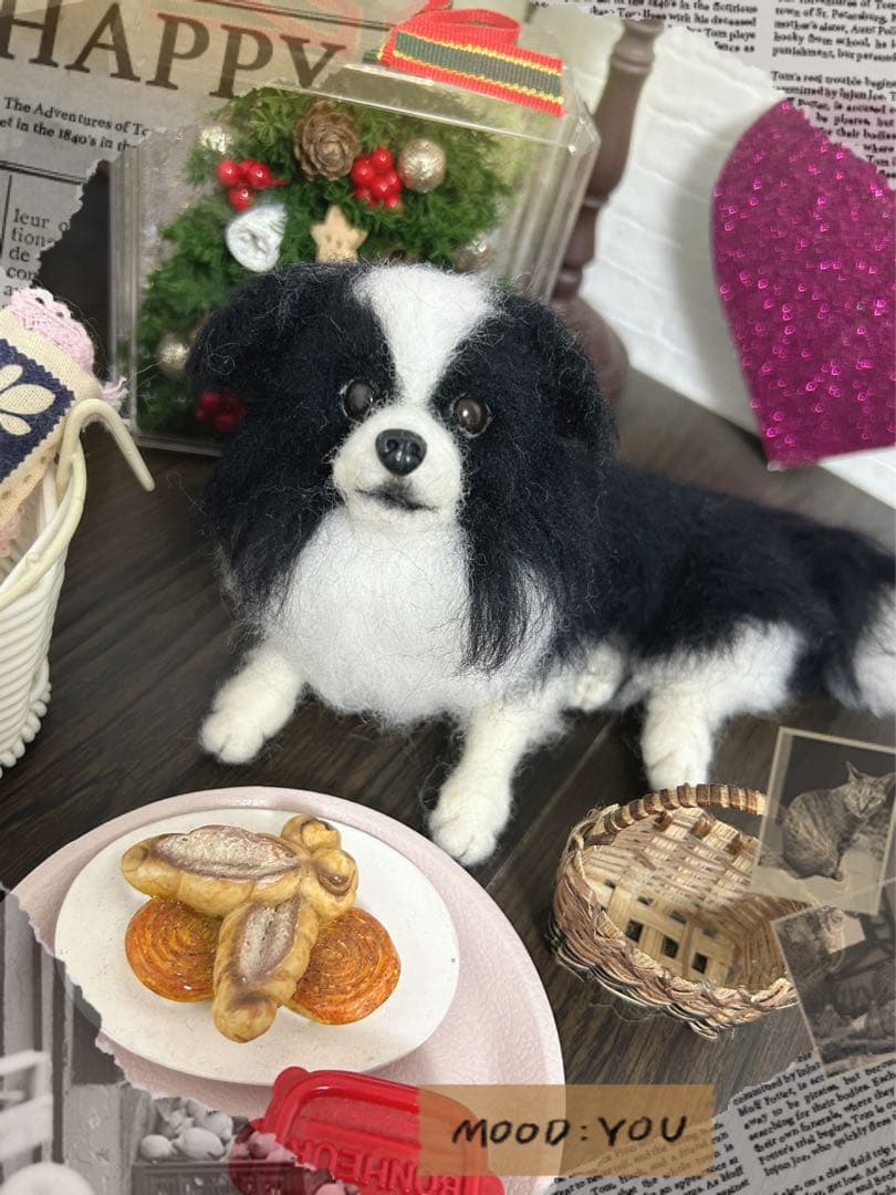 羊毛フェルト★ボーダーコリー