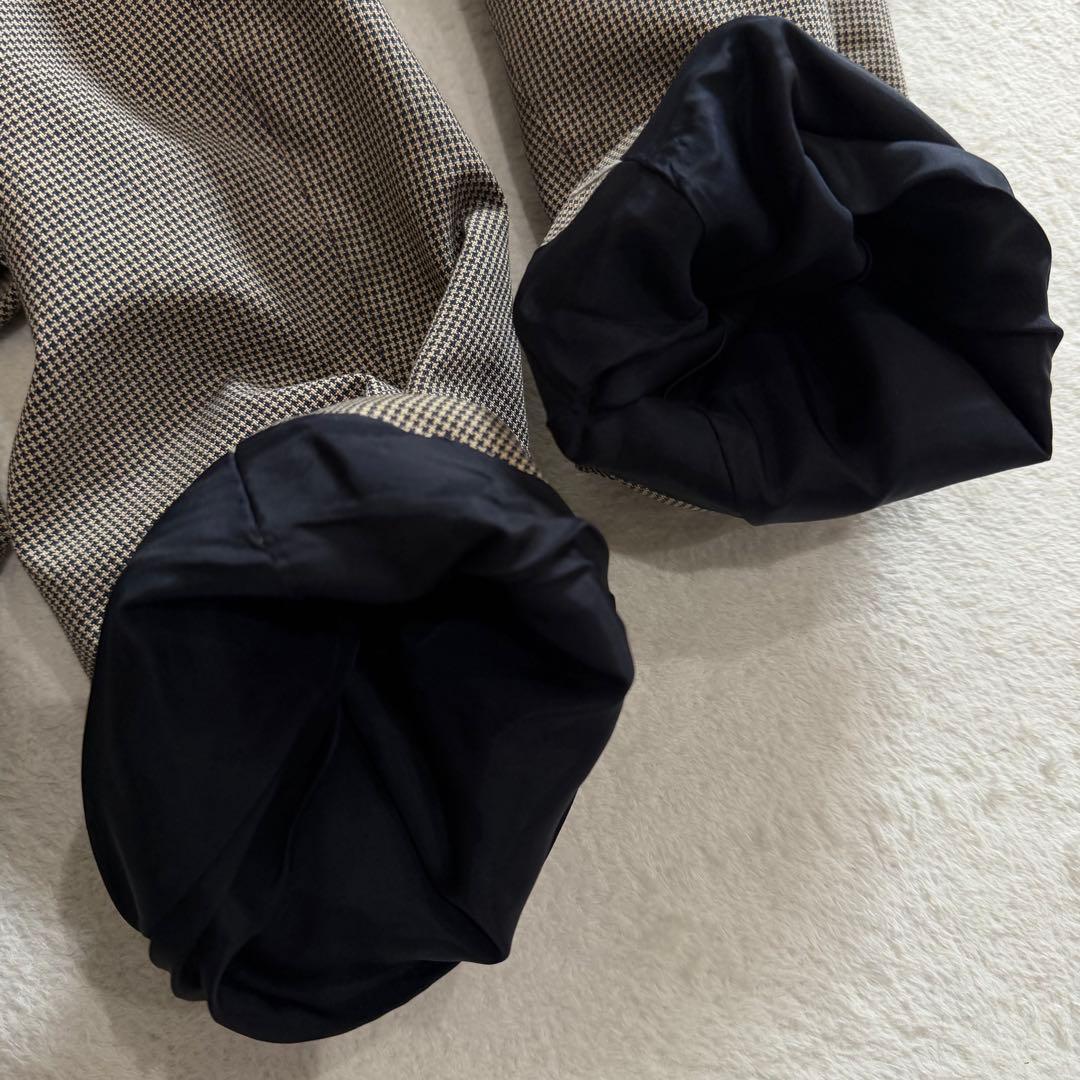 バーバリーロンドン　トレンチコート　ノバチェック　千鳥格子　ベルト　日本製　48